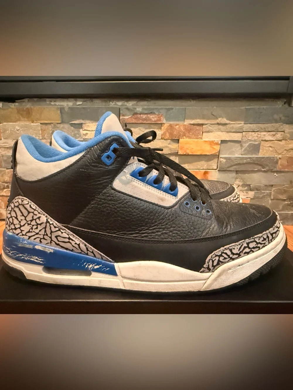 Retro Air Jordan 3-Sport Blue (2014)